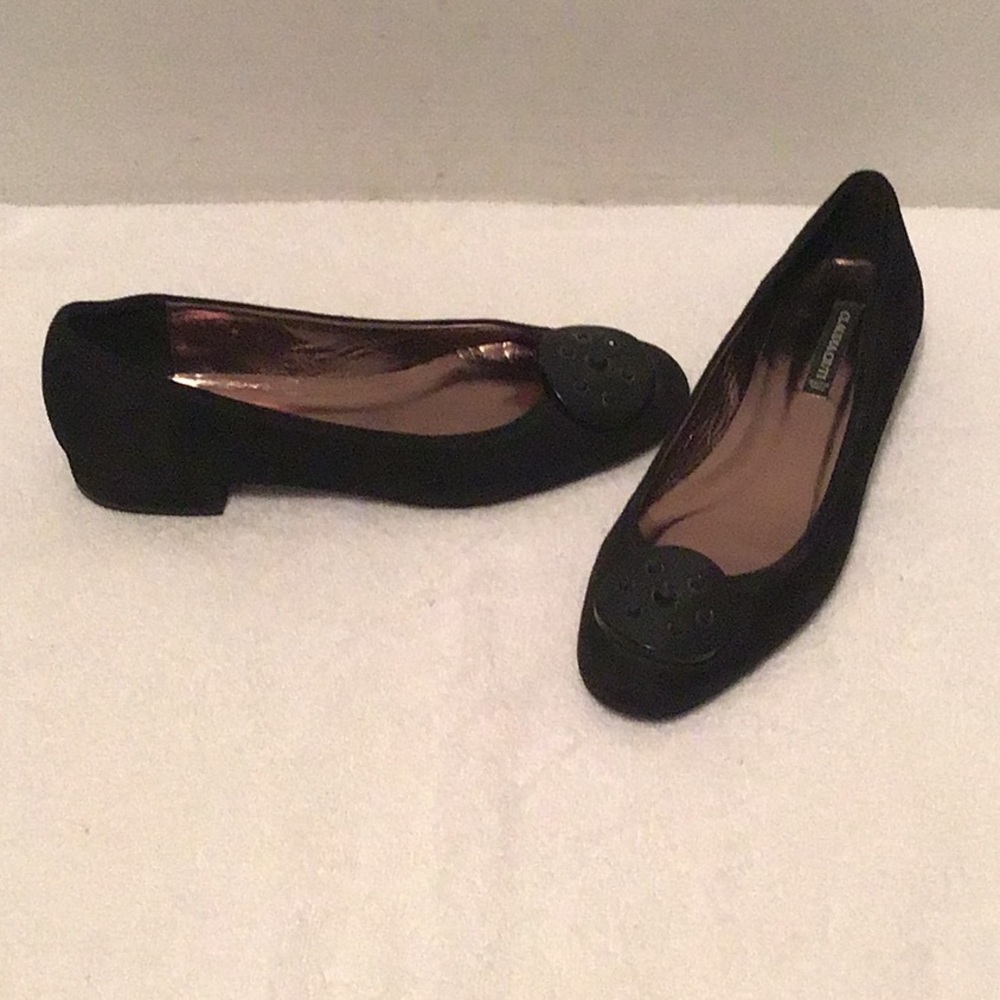 Claudia Ciuti Embellished Flats Size 7 Narrow